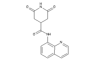 2,6-diketo-N-(8-quinolyl)isonipecotamide