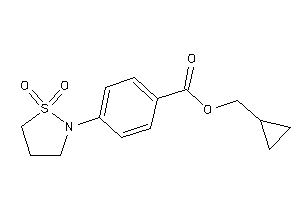 4-(1,1-diketo-1,2-thiazolidin-2-yl)benzoic Acid Cyclopropylmethyl Ester