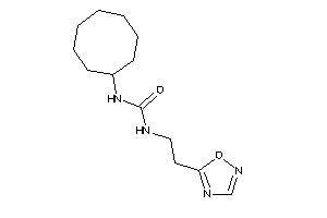 1-cyclooctyl-3-[2-(1,2,4-oxadiazol-5-yl)ethyl]urea