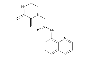 2-(2,3-diketopiperazino)-N-(8-quinolyl)acetamide