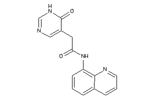 2-(6-keto-1H-pyrimidin-5-yl)-N-(8-quinolyl)acetamide