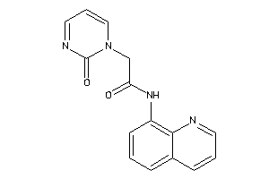 2-(2-ketopyrimidin-1-yl)-N-(8-quinolyl)acetamide