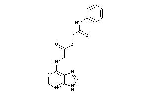 2-(9H-purin-6-ylamino)acetic Acid (2-anilino-2-keto-ethyl) Ester