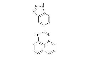 N-(8-quinolyl)-1H-benzotriazole-5-carboxamide