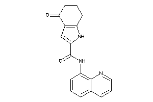 4-keto-N-(8-quinolyl)-1,5,6,7-tetrahydroindole-2-carboxamide