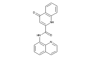 4-keto-N-(8-quinolyl)-1H-quinoline-2-carboxamide