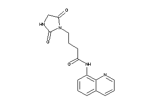 4-(2,5-diketoimidazolidin-1-yl)-N-(8-quinolyl)butyramide