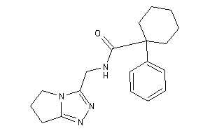 N-(6,7-dihydro-5H-pyrrolo[2,1-c][1,2,4]triazol-3-ylmethyl)-1-phenyl-cyclohexanecarboxamide