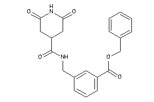 3-[[(2,6-diketoisonipecotoyl)amino]methyl]benzoic Acid Benzyl Ester