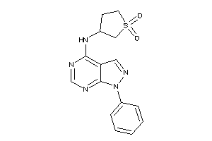 (1,1-diketothiolan-3-yl)-(1-phenylpyrazolo[3,4-d]pyrimidin-4-yl)amine