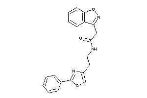 2-indoxazen-3-yl-N-[2-(2-phenyloxazol-4-yl)ethyl]acetamide