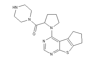 Piperazino-(1-BLAHylpyrrolidin-2-yl)methanone