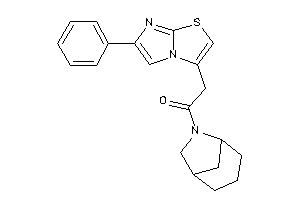 1-(6-azabicyclo[3.2.1]octan-6-yl)-2-(6-phenylimidazo[2,1-b]thiazol-3-yl)ethanone