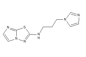 Imidazo[2,1-b][1,3,4]thiadiazol-2-yl(3-imidazol-1-ylpropyl)amine