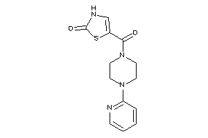 5-[4-(2-pyridyl)piperazine-1-carbonyl]-4-thiazolin-2-one