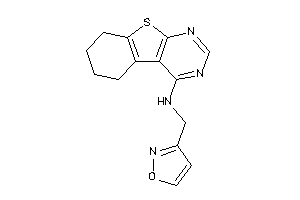 Isoxazol-3-ylmethyl(5,6,7,8-tetrahydrobenzothiopheno[2,3-d]pyrimidin-4-yl)amine