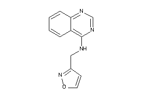 Isoxazol-3-ylmethyl(quinazolin-4-yl)amine