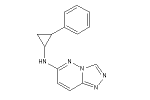 (2-phenylcyclopropyl)-([1,2,4]triazolo[3,4-f]pyridazin-6-yl)amine