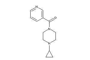 (4-cyclopropylpiperazino)-(3-pyridyl)methanone