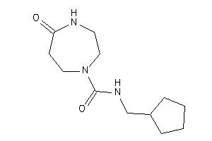 N-(cyclopentylmethyl)-5-keto-1,4-diazepane-1-carboxamide