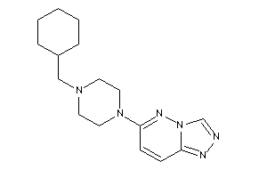 6-[4-(cyclohexylmethyl)piperazino]-[1,2,4]triazolo[3,4-f]pyridazine