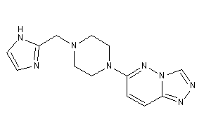 6-[4-(1H-imidazol-2-ylmethyl)piperazino]-[1,2,4]triazolo[3,4-f]pyridazine