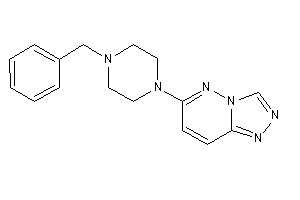 6-(4-benzylpiperazino)-[1,2,4]triazolo[3,4-f]pyridazine