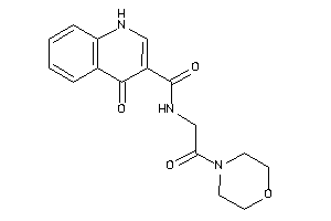 4-keto-N-(2-keto-2-morpholino-ethyl)-1H-quinoline-3-carboxamide