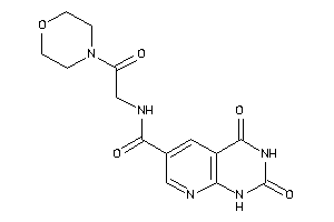 2,4-diketo-N-(2-keto-2-morpholino-ethyl)-1H-pyrido[2,3-d]pyrimidine-6-carboxamide