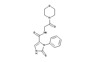 N-(2-keto-2-morpholino-ethyl)-3-phenyl-2-thioxo-4-imidazoline-4-carboxamide