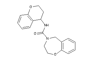 N-chroman-4-yl-3,5-dihydro-2H-1,4-benzoxazepine-4-carboxamide