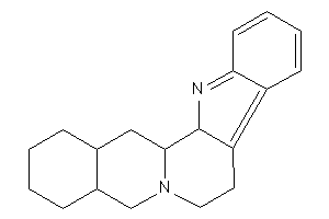 1,2,3,4,4a,5,7,8,13a,13b,14,14a-dodecahydroisoquinolino[3,2-a]$b-carboline