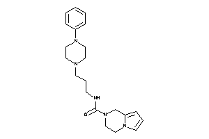 N-[3-(4-phenylpiperazino)propyl]-3,4-dihydro-1H-pyrrolo[1,2-a]pyrazine-2-carboxamide