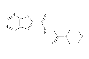 N-(2-keto-2-morpholino-ethyl)thieno[2,3-d]pyrimidine-6-carboxamide