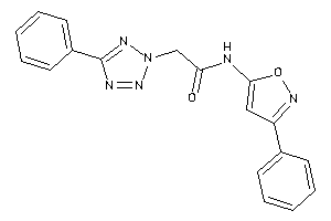 Image of N-(3-phenylisoxazol-5-yl)-2-(5-phenyltetrazol-2-yl)acetamide