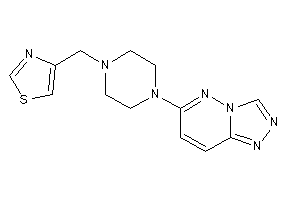 4-[[4-([1,2,4]triazolo[3,4-f]pyridazin-6-yl)piperazino]methyl]thiazole