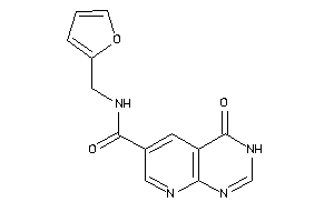 Image of N-(2-furfuryl)-4-keto-3H-pyrido[2,3-d]pyrimidine-6-carboxamide