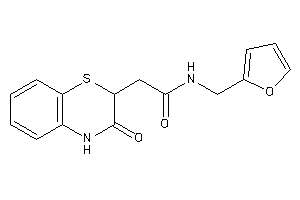 N-(2-furfuryl)-2-(3-keto-4H-1,4-benzothiazin-2-yl)acetamide