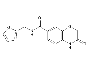 N-(2-furfuryl)-3-keto-4H-1,4-benzoxazine-7-carboxamide