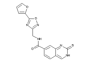 N-[[5-(2-furyl)-1,2,4-oxadiazol-3-yl]methyl]-2-thioxo-3H-quinazoline-7-carboxamide