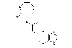 N-(2-ketoazepan-3-yl)-2-(1,4,6,7-tetrahydroimidazo[4,5-c]pyridin-5-yl)acetamide