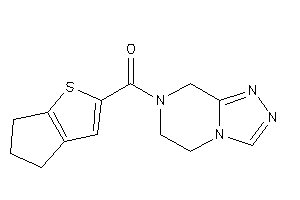 5,6-dihydro-4H-cyclopenta[b]thiophen-2-yl(6,8-dihydro-5H-[1,2,4]triazolo[4,3-a]pyrazin-7-yl)methanone