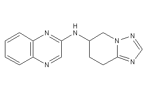Quinoxalin-2-yl(5,6,7,8-tetrahydro-[1,2,4]triazolo[1,5-a]pyridin-6-yl)amine
