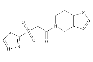 1-(6,7-dihydro-4H-thieno[3,2-c]pyridin-5-yl)-2-(1,3,4-thiadiazol-2-ylsulfonyl)ethanone