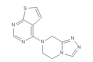 4-(6,8-dihydro-5H-[1,2,4]triazolo[4,3-a]pyrazin-7-yl)thieno[2,3-d]pyrimidine