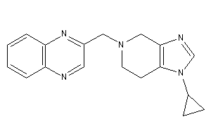 Image of 2-[(1-cyclopropyl-6,7-dihydro-4H-imidazo[4,5-c]pyridin-5-yl)methyl]quinoxaline