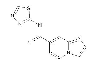 N-(1,3,4-thiadiazol-2-yl)imidazo[1,2-a]pyridine-7-carboxamide