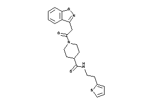 1-(2-indoxazen-3-ylacetyl)-N-[2-(2-thienyl)ethyl]isonipecotamide