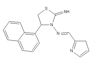 [2-imino-4-(1-naphthyl)thiazolidin-3-yl]-(3H-pyrrol-2-ylmethylene)amine