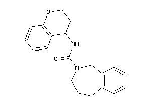 N-chroman-4-yl-1,3,4,5-tetrahydro-2-benzazepine-2-carboxamide